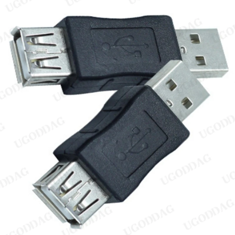 USB2.0 AM male to AF female adapter USB male to male adapter extension head USB female to female conversion cable