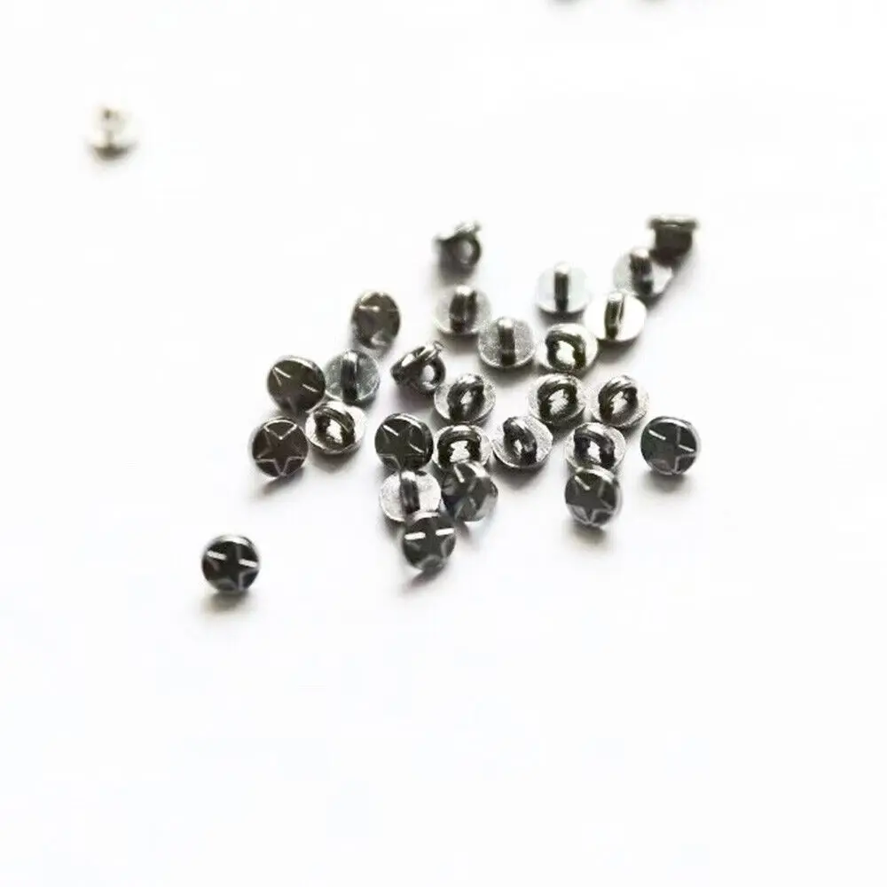 50PCS Sewing Metal Mini Star Button Replacement Button Clothes DIY Decor Button