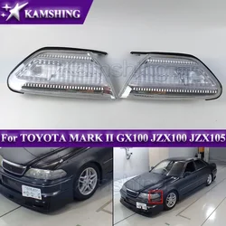 1 pair Front Turn Signal Lamp For TOYOTA MARK II GX100 JZX100 JZX105 Corner Light Headlight Marker Lamp Side Fender Lights