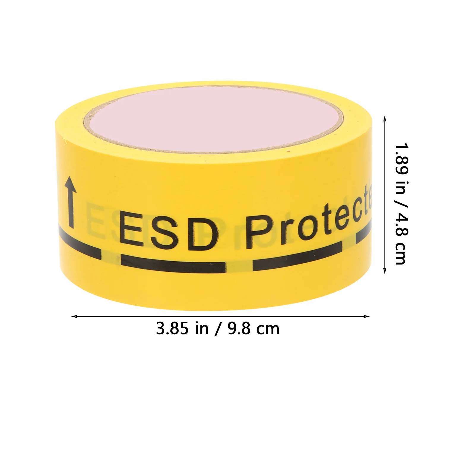 

Anti Static Tape 48mmx18m PVC Caution Warning Sticker Strong Adhesion Electrostatic Safety Tape Labels