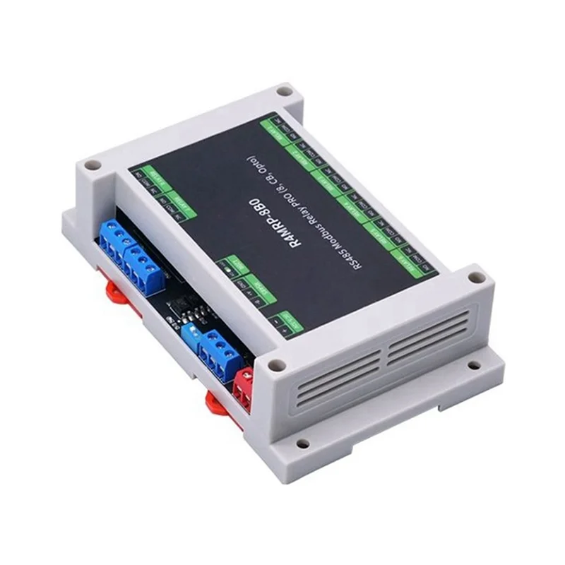BNVN-Industrial Grade 8CH Relay Module RS485 Interface Relay Modbus RTU Protocol Control Optocoupler Isolation