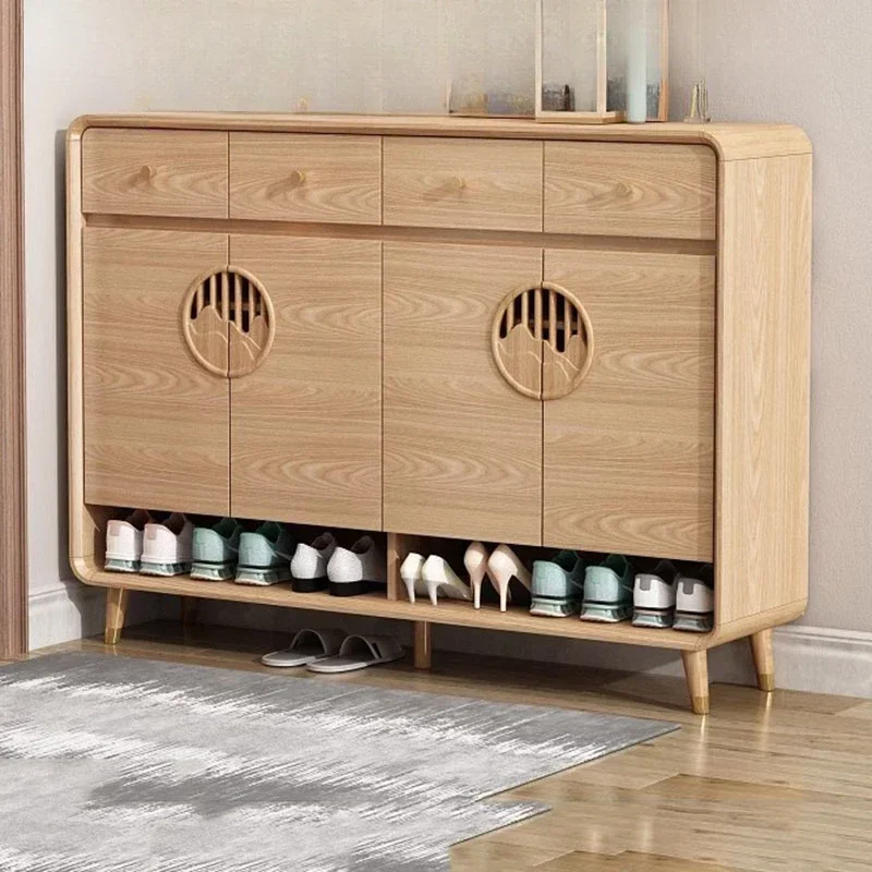 

Space Saving Shoe Rack Nordic Luxury Storage Organizer Shoe Cabinet Manmade Board Modern Schonen Kast Furniture Living Room