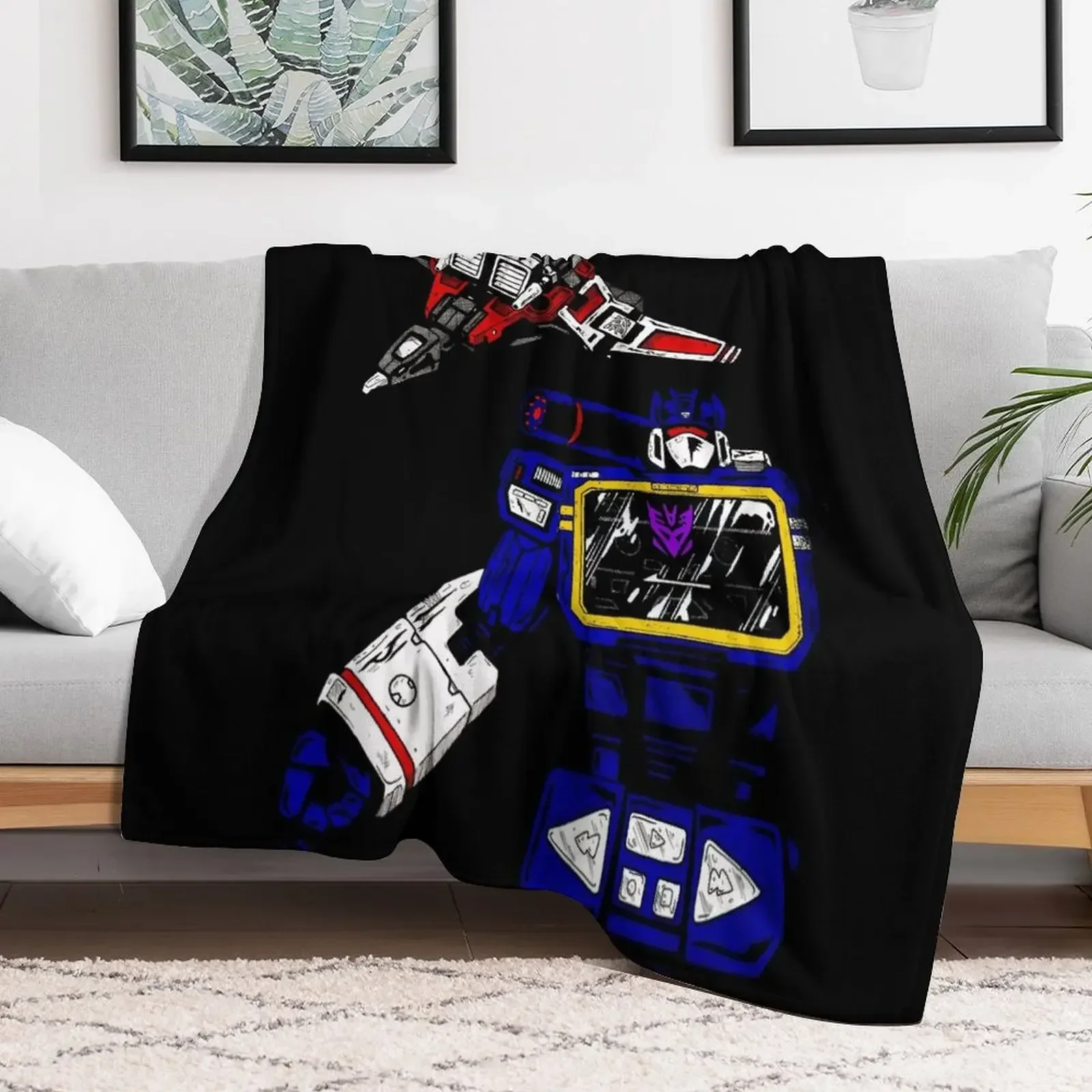 soundwave Throw Blanket Decorative Beds Large Flannels blankets and throws Blankets