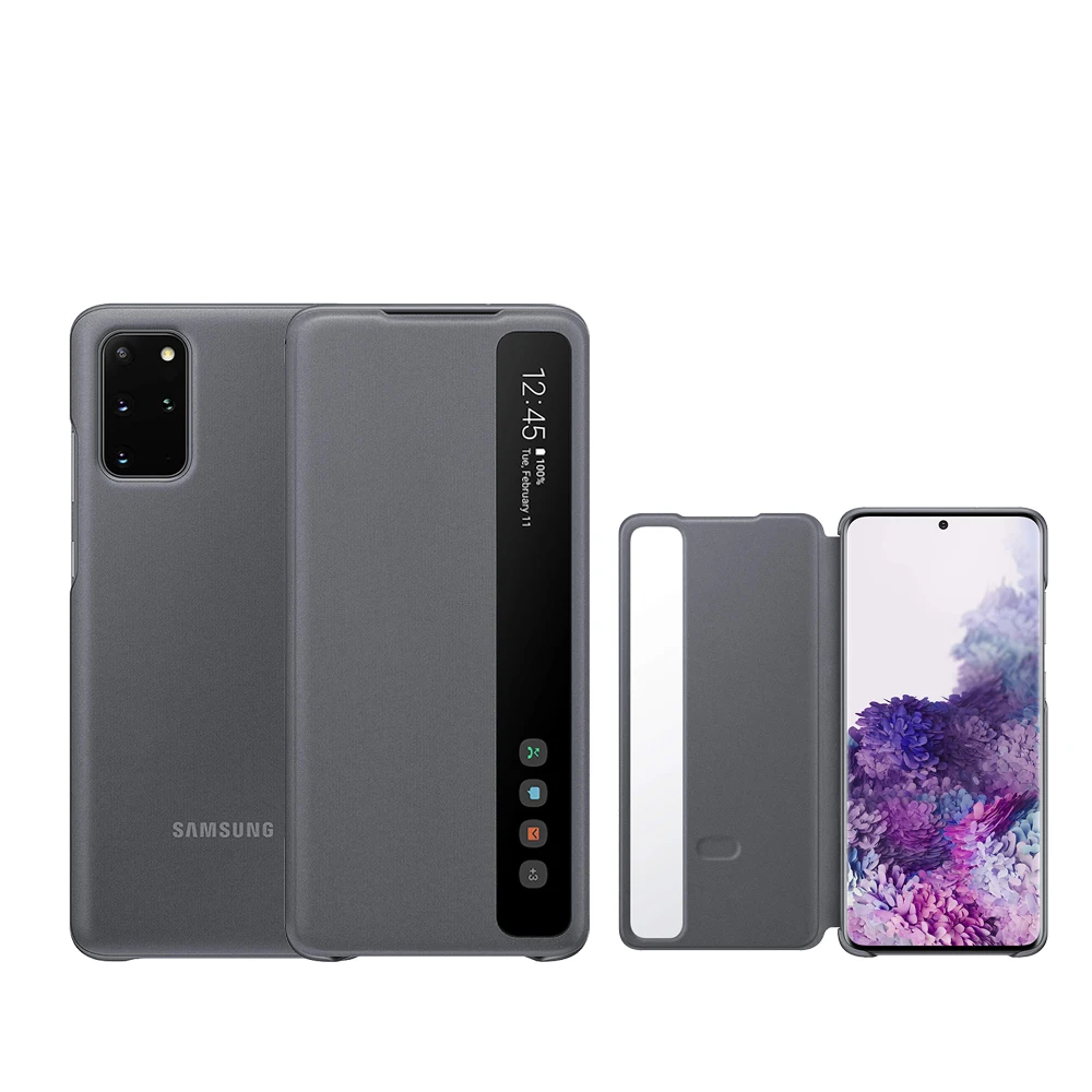 Oryginał dla Samsung Galaxy S20+ Clear View Cover dla Galaxy S20Plus 5G S-View Flip Case EF-ZG985 — zdjęcie produktu 7