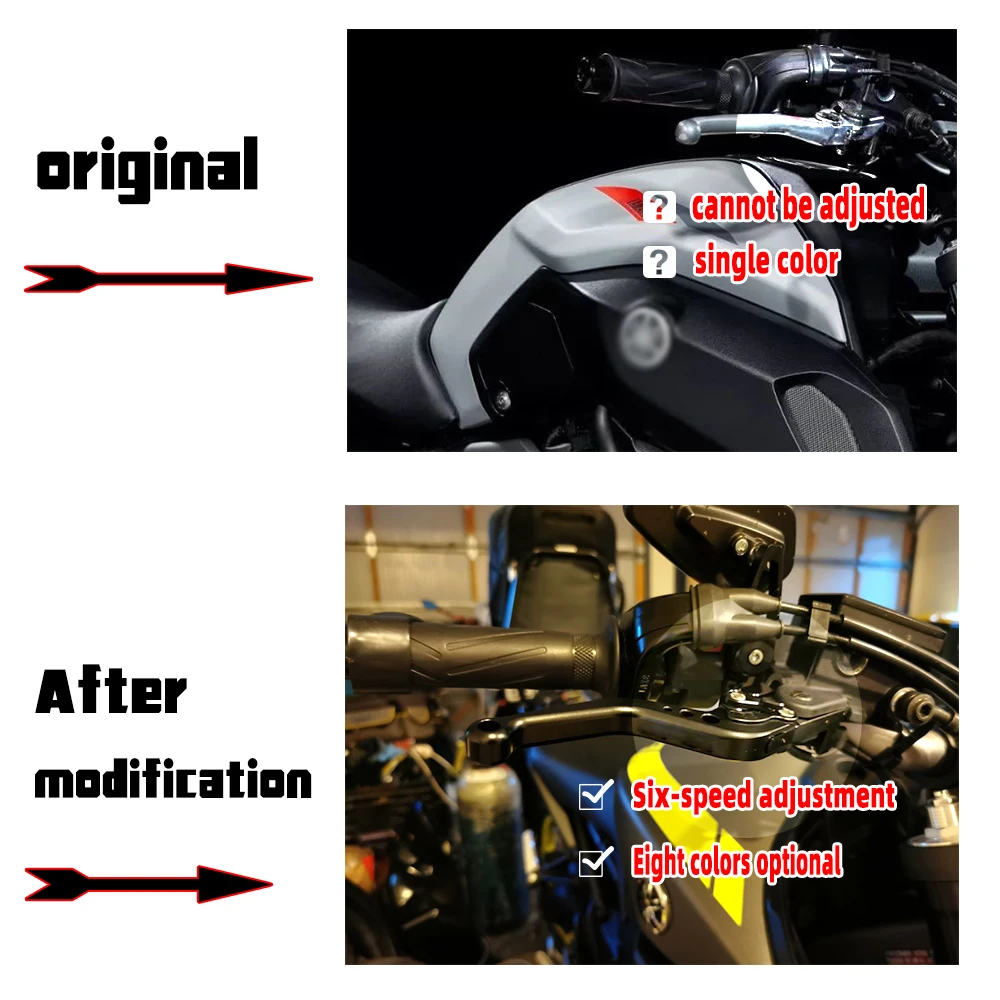 For DUCATI HYPERMOTARD 950 2019-2020 Motorcycle Accessories Adjustable Folding Brake Clutch Lever With image 2