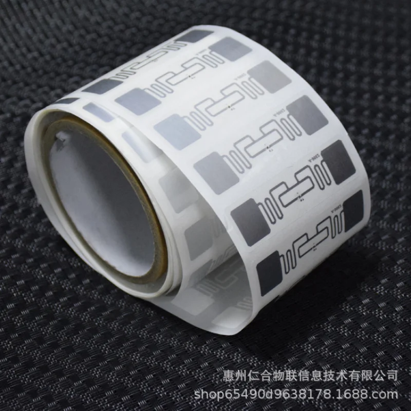 Customized UHF RFID Passive Tags Material Management Long Range Reading 9662 Adhesive