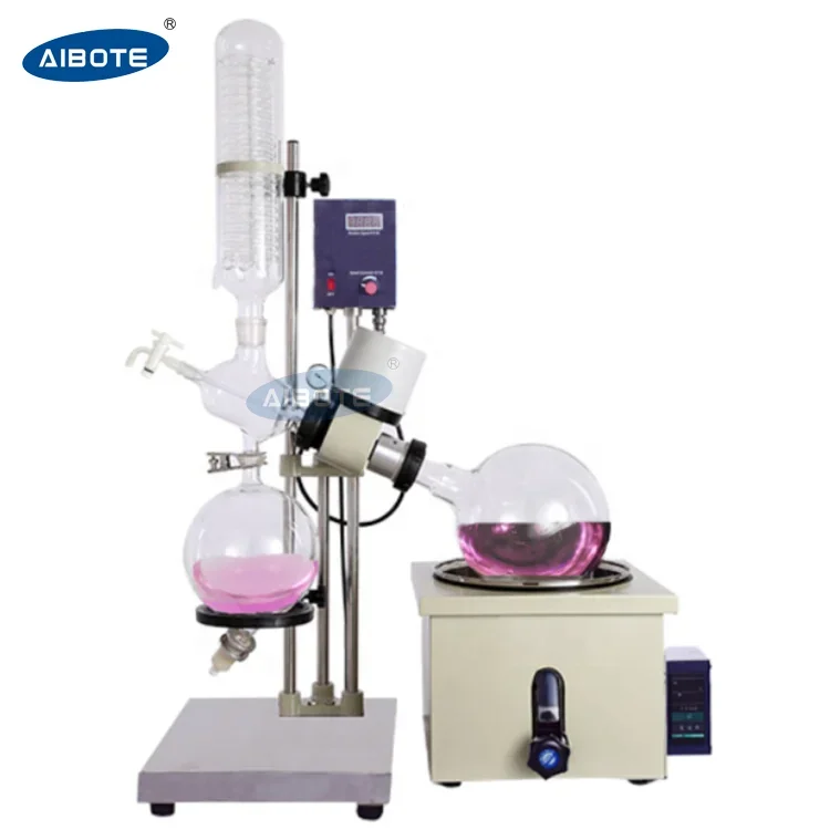 

5l Vertical Pilot Scale Vacuum Photos Rotary Evaporator