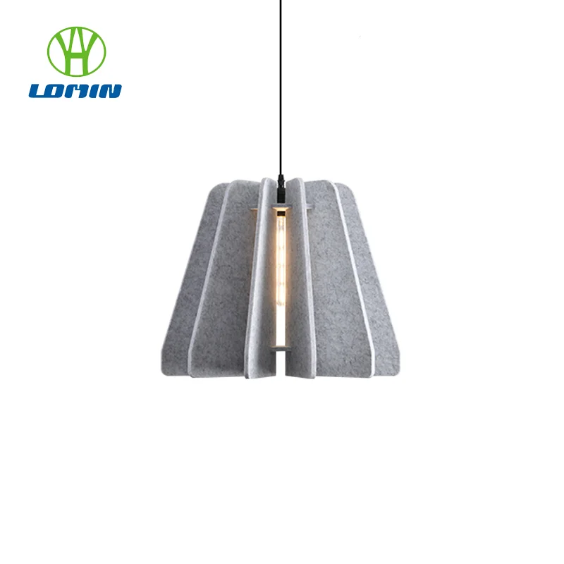 Lomin Felt Pendant Light Living Room Restaurant Hotel Bar Clothing Store Sound Absorption Noise Reduction Chandelier