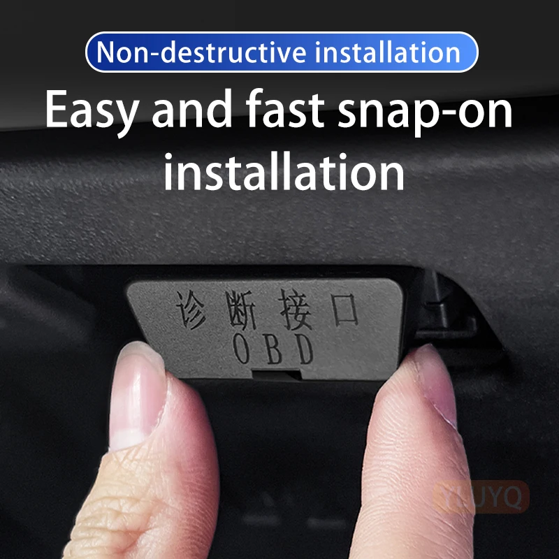 

computer diagnosis OBD interface ZEEKR 001/7X/007/009 protective cover waterproof dustproof interior modification accessories