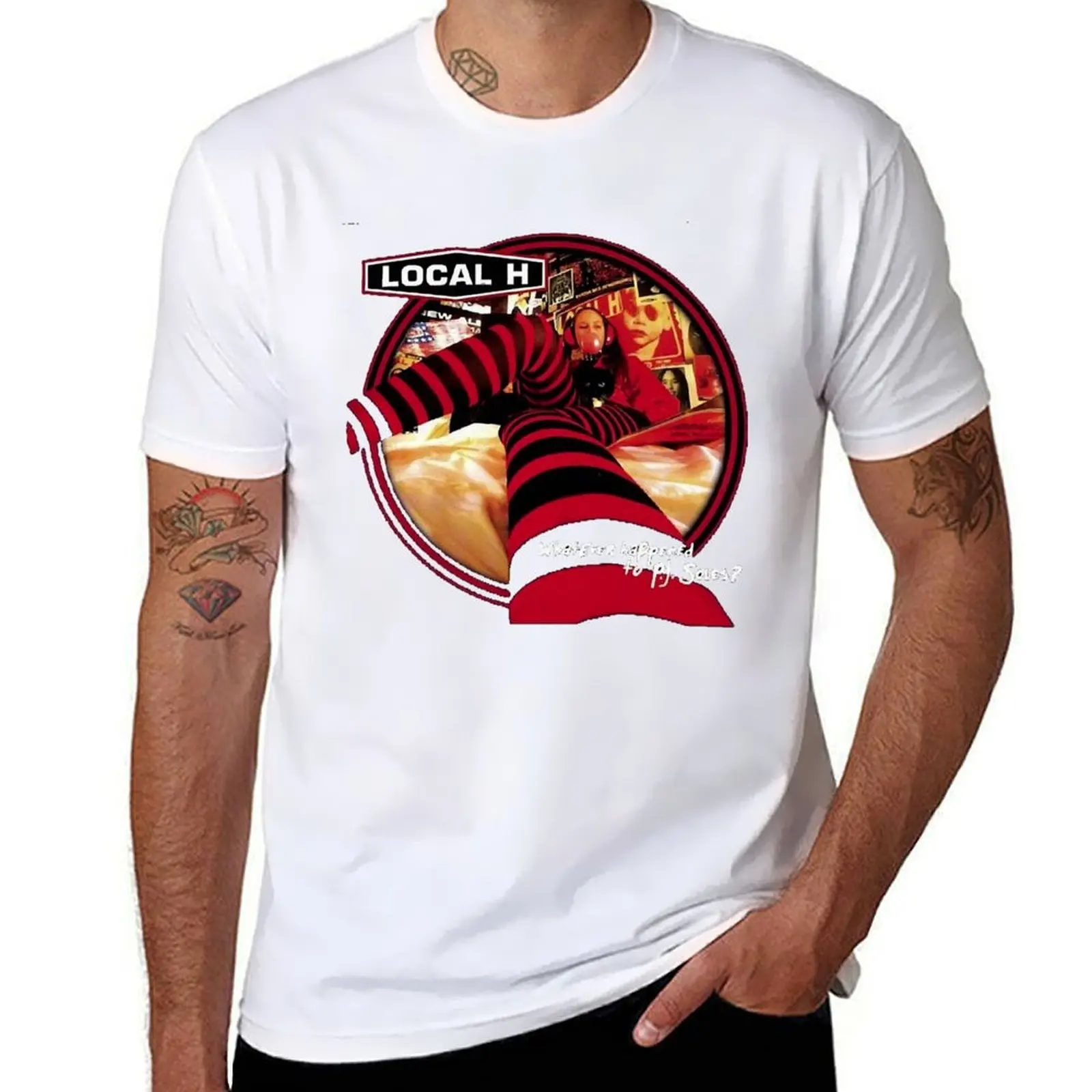 

Best of Local H band logo Exselna Genres Alternative rock, grunge Essential T-Shirt g man t shirts for men T-Shirt