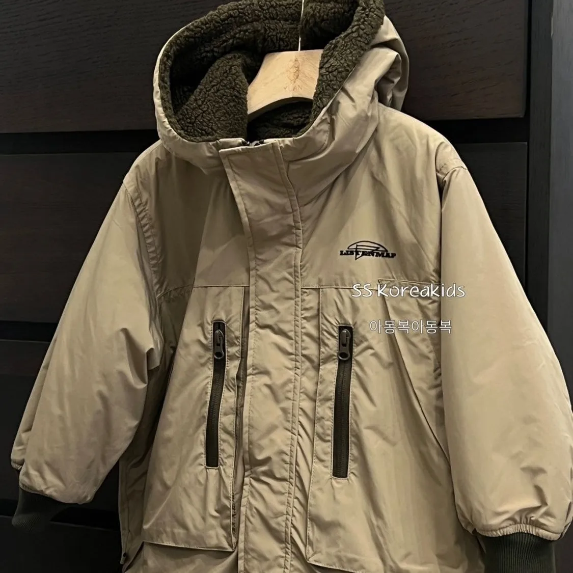 

Boys Coat Overcoat Jacket Windbreak OuterwBoyear 2024 Khaki Spring Autumn Cotton High Quality Christmas Gift Children's Clothing