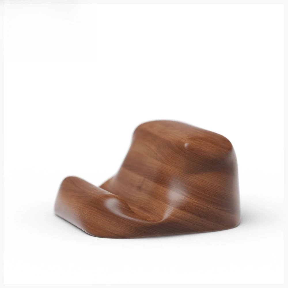 

Подставка для мобильного телефона из черного ореха, деревянный креативный диван, мини-основа, держатель для телефона, украшение для рабочего стола, деревянная подставка, аксессуары для телефонов