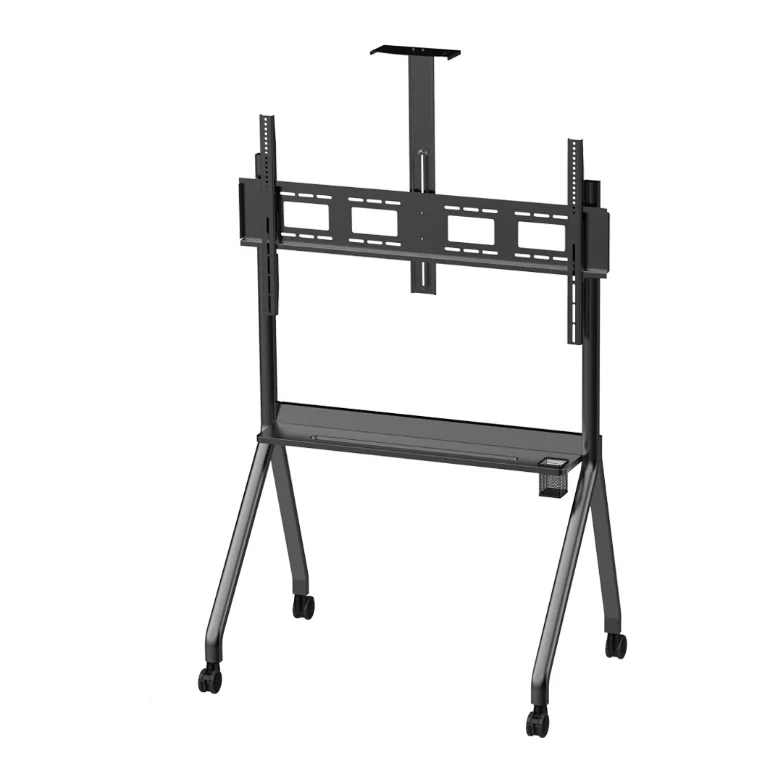 

Мобильная подставка для монитора/телевизора с поворотным креплением Android, настенное крепление V-Star для телевизоров 55-100 дюймов, плавающие полки со светодиодной подсветкой