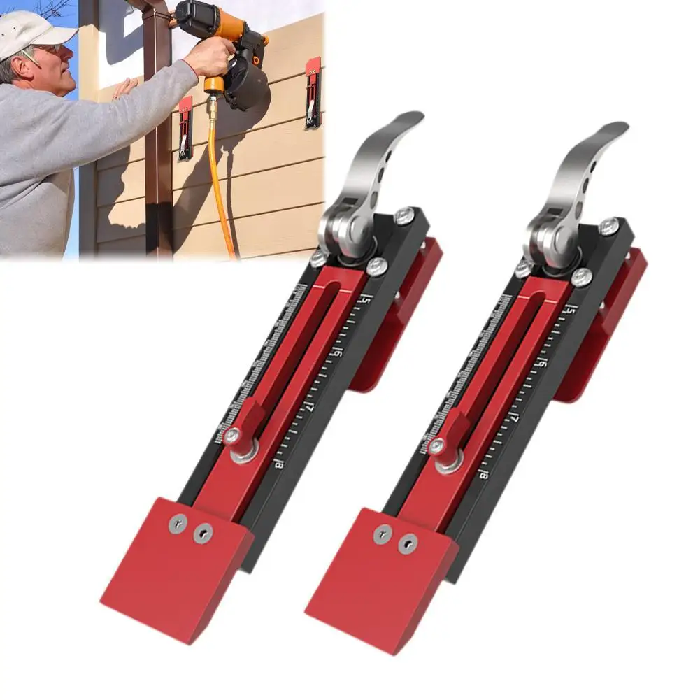 

2 шт. инструменты для установки сайдинга, манометр для установки настенной пластины, вспомогательный монтажный комплект инструментов