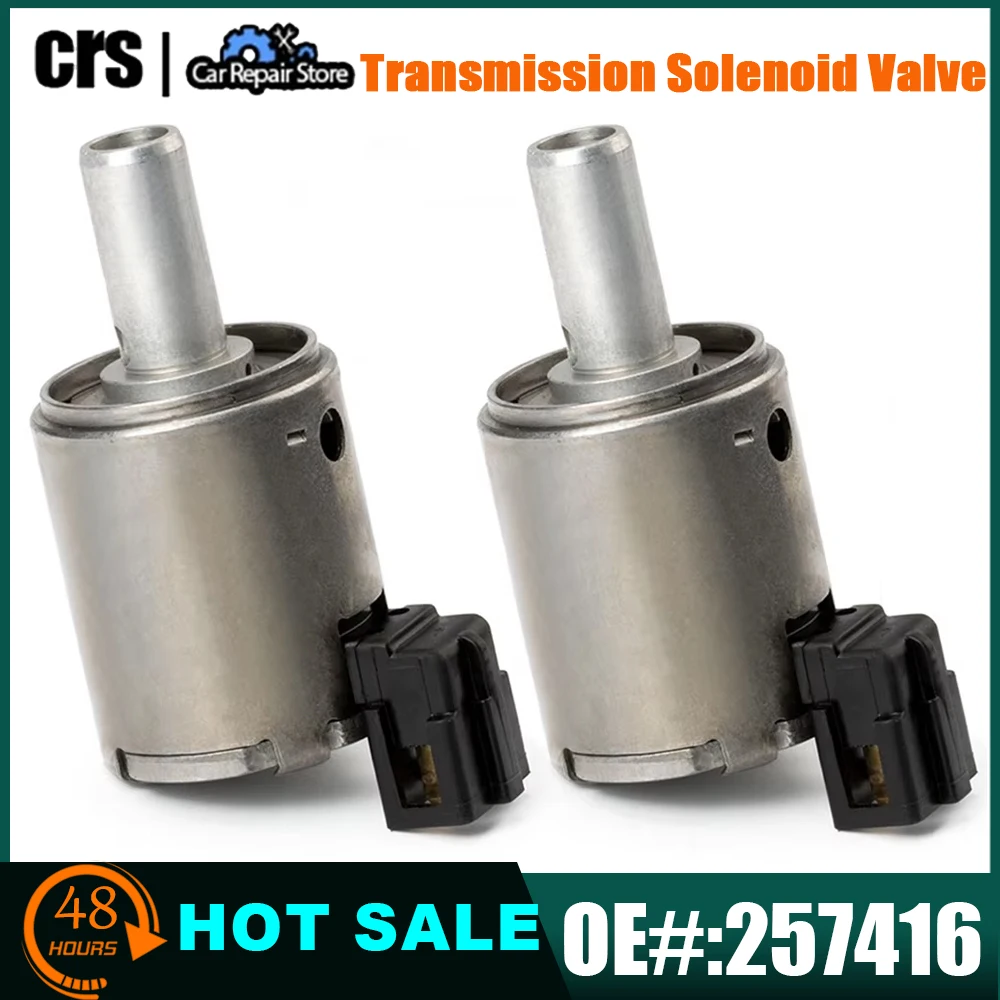 Válvula Solenoide de caja de cambios, 2 piezas, 2574,16, 257416, 7701208174, para Renault, Fiat, Citroenn, Peugeott AL4/DPO, 7700870238, 2574-16