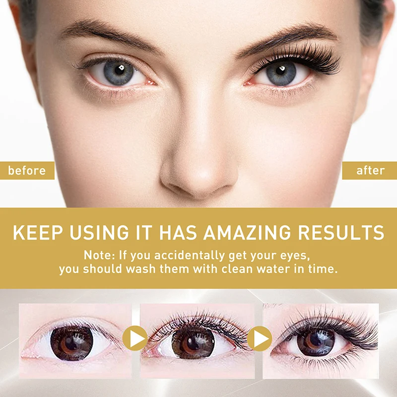 Fast Natural Eyelash Growth Serum Eyebrow Enhancement Eyelash Lift Lengthening Eyelash Thickening Activate Eyelash Follicles