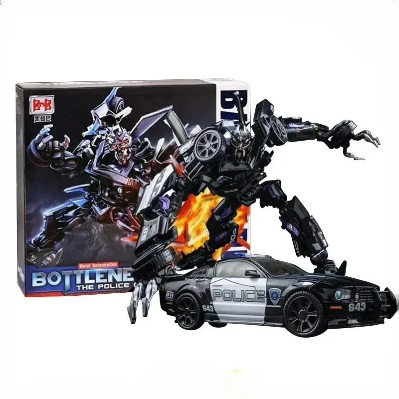 

In Stock BMB Barricade LS02 MPM Transformation Masterpiece KO MPM05 ABS 18CM Deformation Car Action Figure Toy Movie Model ABS