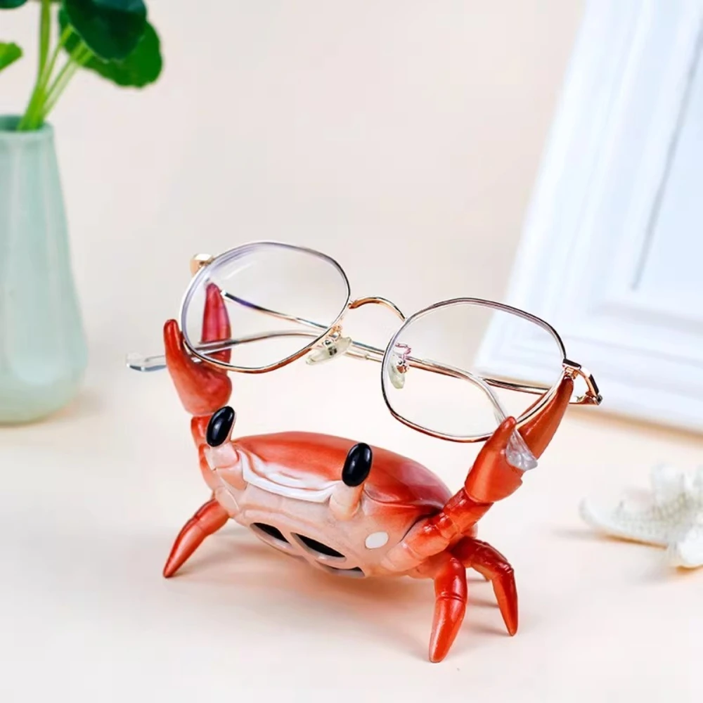 

Crab Phone Stand Bluetooth Speaker Custom Desktop ABS/TPR Cute Cartoon Ornament Creativity Multi-functional Wireless Bracket