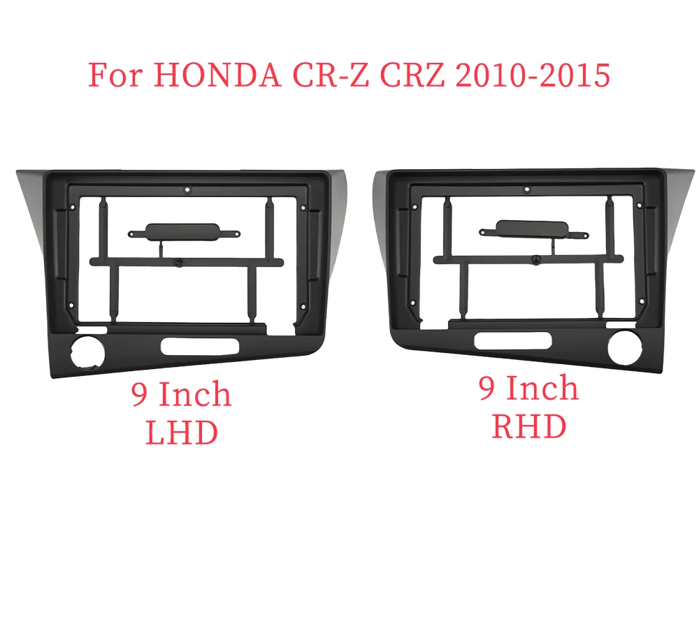 

9-дюймовый автомобильный радиоприемник, облицовка, кабель, навигационная панель для Honda CRZ CR-Z 2010-2015, Android экран, набор Dask, рамка