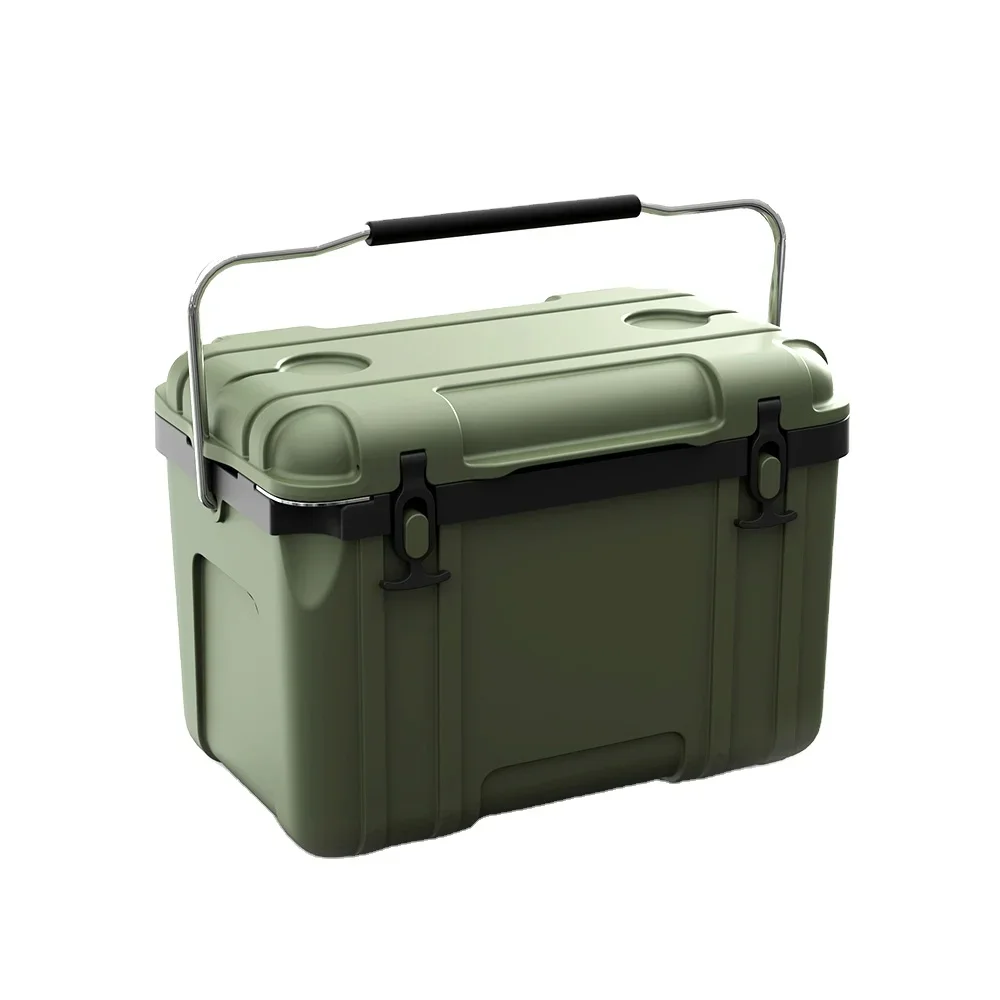 Wholesale 26l Cooler Box With Handle For Outdoor Camping Fishing And Barbecue Portable Outdoor Coolers