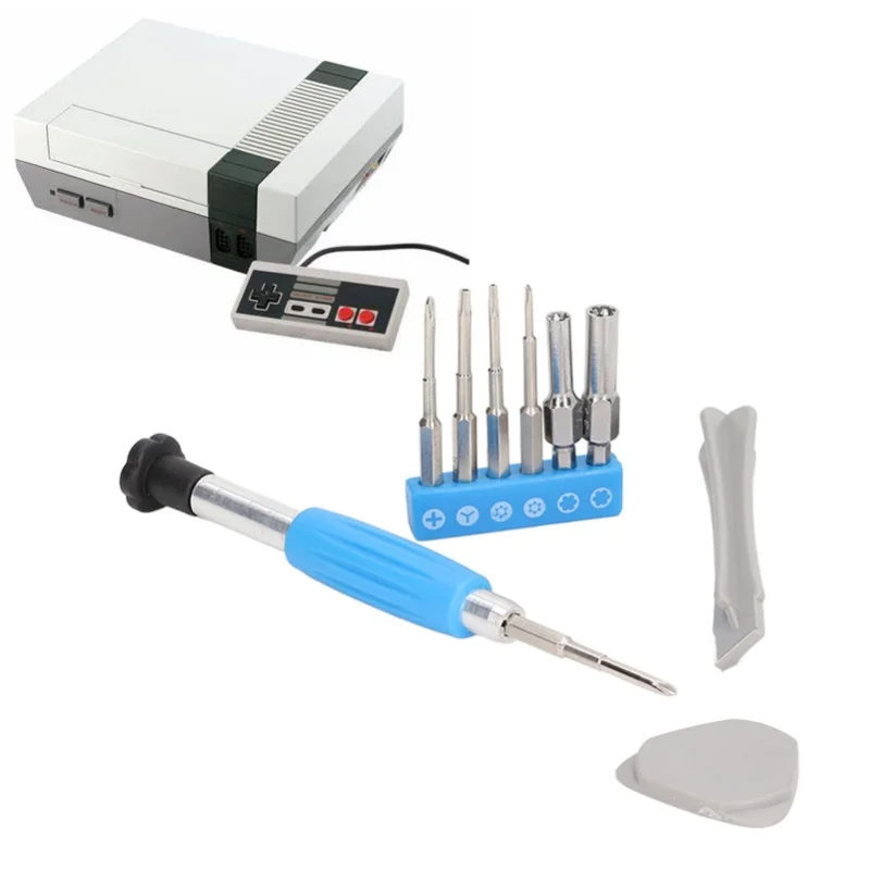 Jeu de tournevis de réparation électronique, Kit d'assortiment de tournevis en acier allié au Chrome Vanadium