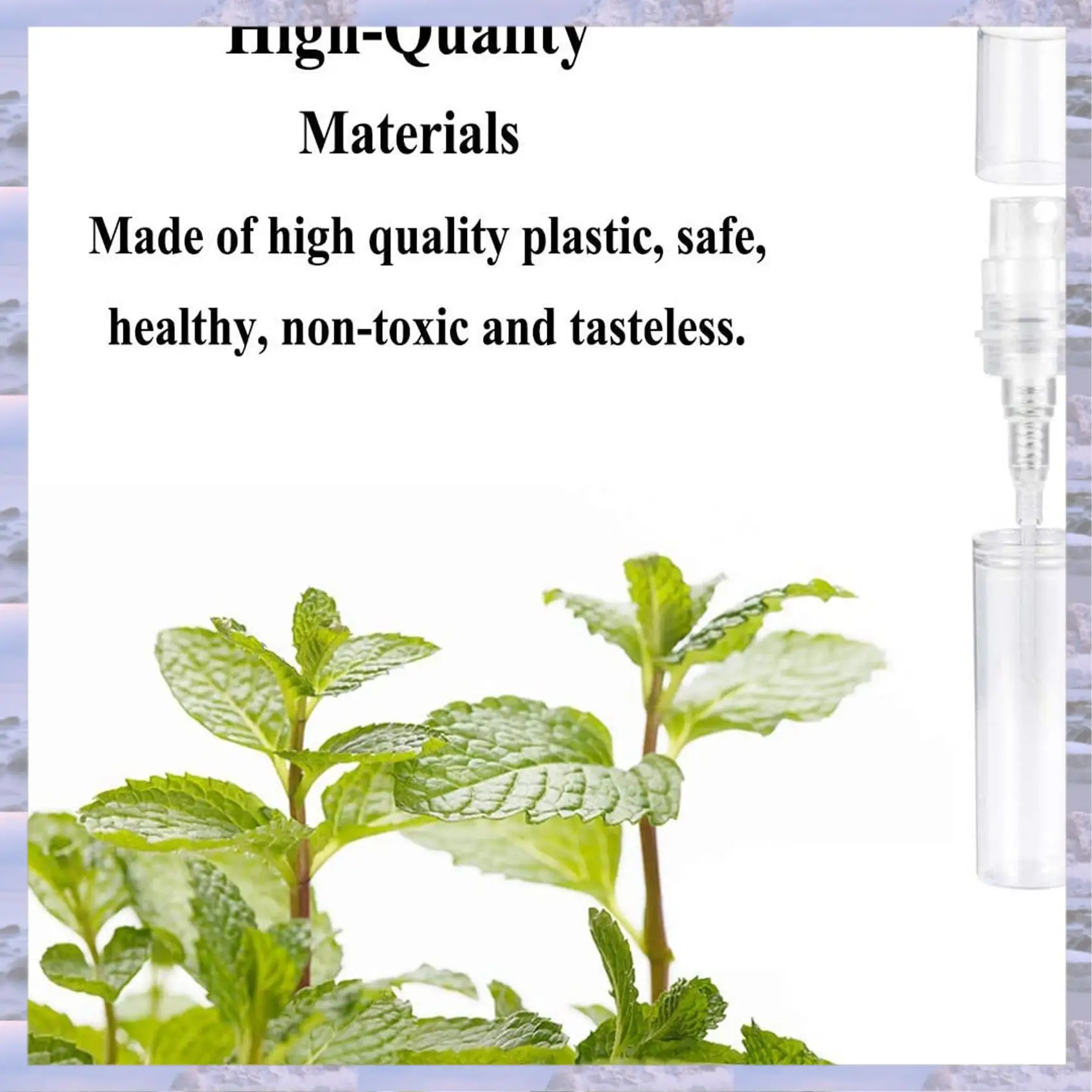 

2025-360Pcs Transparent Empty Spray Bottles 3Ml Plastic Mini Refillable Container Empty Cosmetic Containers