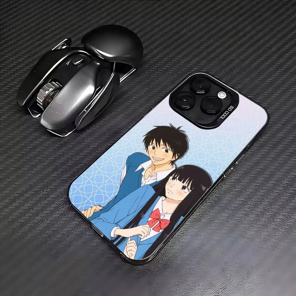 حافظة هاتف K-Kimi ni Todoke S-Sawako لهاتف iPhone 17,16,15,14,13,12,11,Pro Max, Plus غطاء فضي كاندي #3