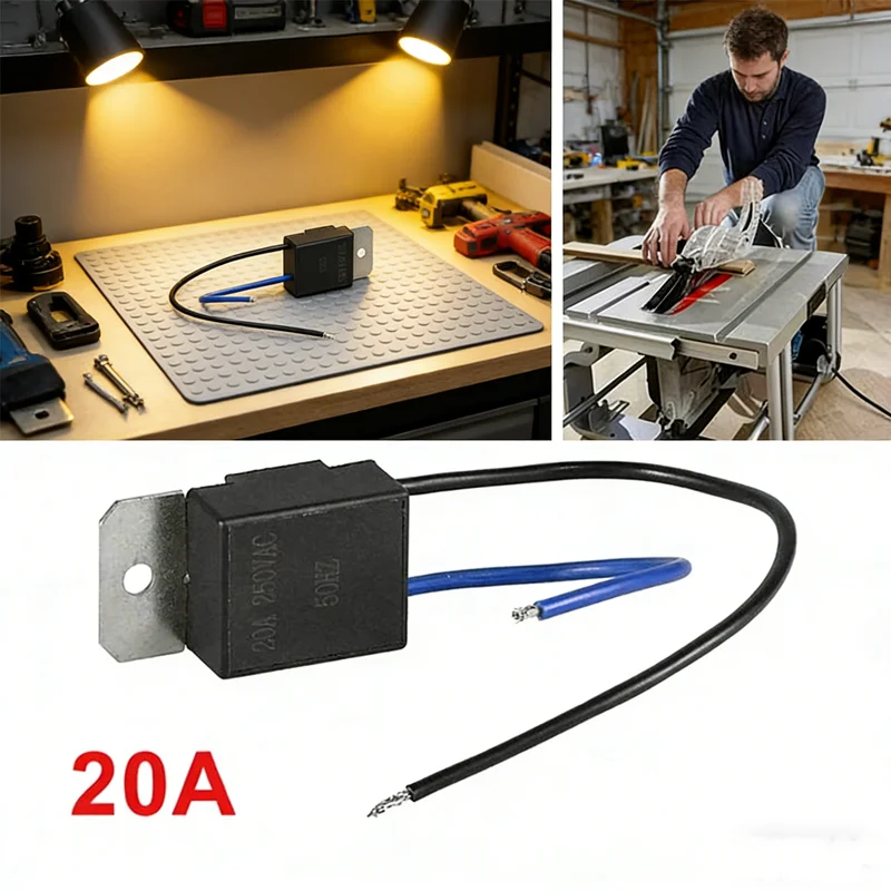 Angle Grinder Soft Start Drive 20A​  230V Module for Power Tools, Cutting/Slotting Saw Machine, Prevents Sudden Startup, Durable