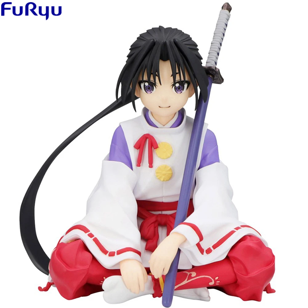 

FuRyu Noodle Stopper Figure Houjou Tokiyuki The Elusive Samurai Original Collectible Anime Figure Model Toy 9cm Doll