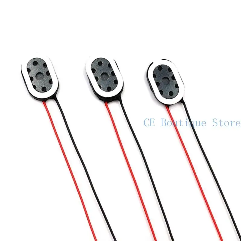 652F Пакет 2PCS Портативный динамик Mini 1015 8ohm 1w Doungepeaker с кабелем