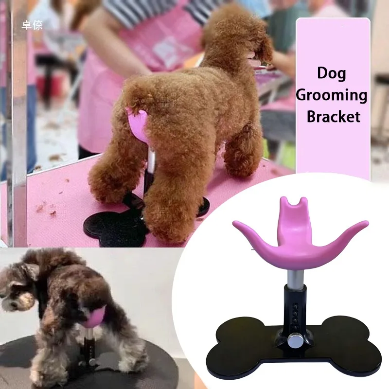 Adjustable Standing Dog Grooming Assisted Standing Bracket Pet Store Grooming Hair Bench Fixed Dogs Seat Auxiliary Beautician