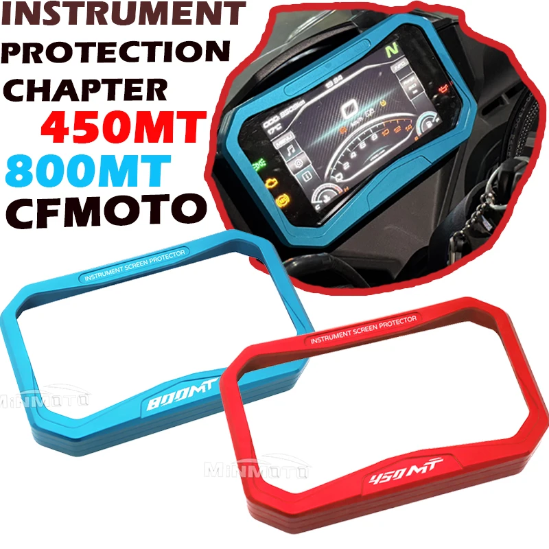 

For CFMOTO CF MOTO 450MT MT450 450 MT 450 CF450MT 2024 Motorcycle Accessories TFT Anti Theft Screen Protector Meter Frame Cover