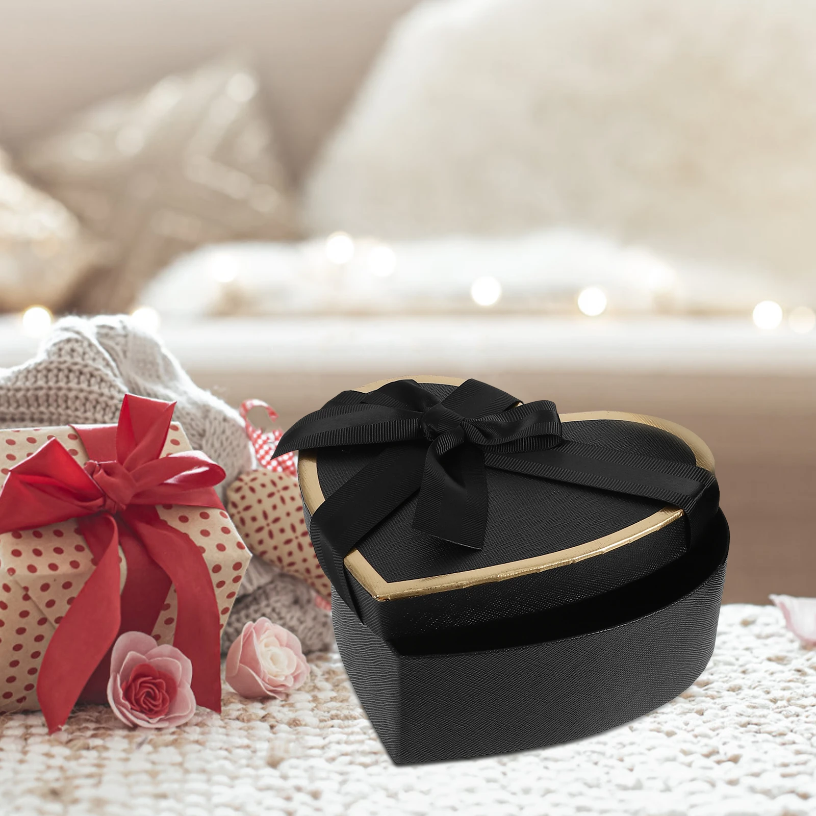 

Gift Box Boxes Valentines Party Decorations Heart Shape Nesting Treat Birthday Present