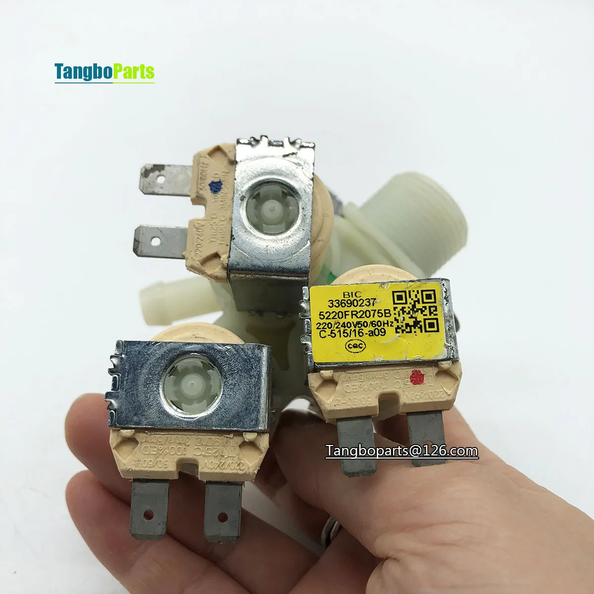 5011000 TRIPLE 3 WAY 230V WATER INLET Water SOLENOID VALVE For LG Samsung Midea Skyworth TCL Washing Machine Replacement