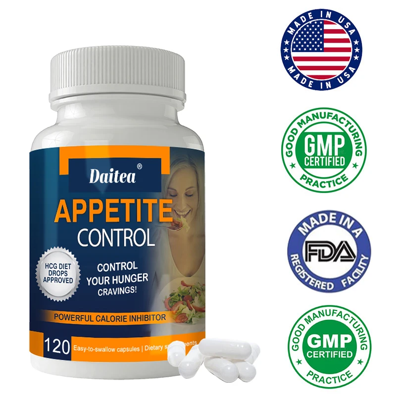 

Daitea Appetite Control Capsules - Organic Vitamin C, Metabolism, Weight Management, Powerful Calorie Suppressant