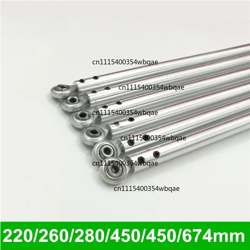 ZOCI-FOR-3D Printer Diagonal Push Rod with Rod End Bearing, Replacement Parts