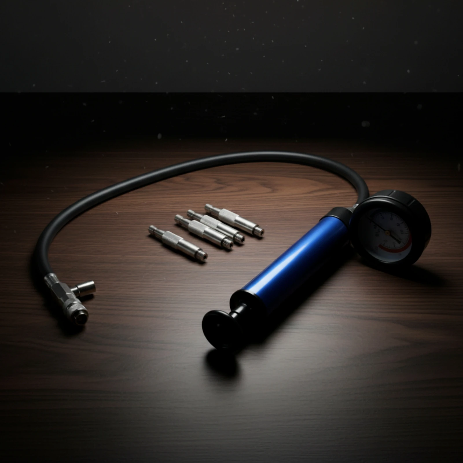 Outboard Leak Tester with Adapters Handheld Outboard Lower Unit Leak Tester Heavy-Duty Easy Reading for Marine Mechanics