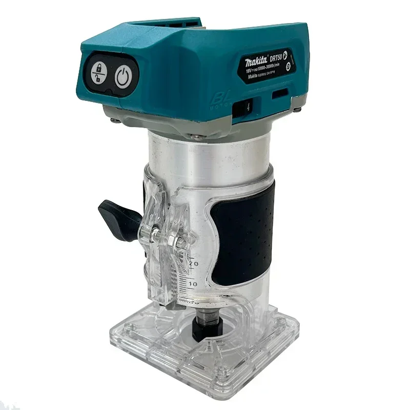 

HOT Makita DRT50 Cordless Trimmer Rechargeable Trimming Machine Brushless Slotting Tool Milling Woodwork Engraving Machine