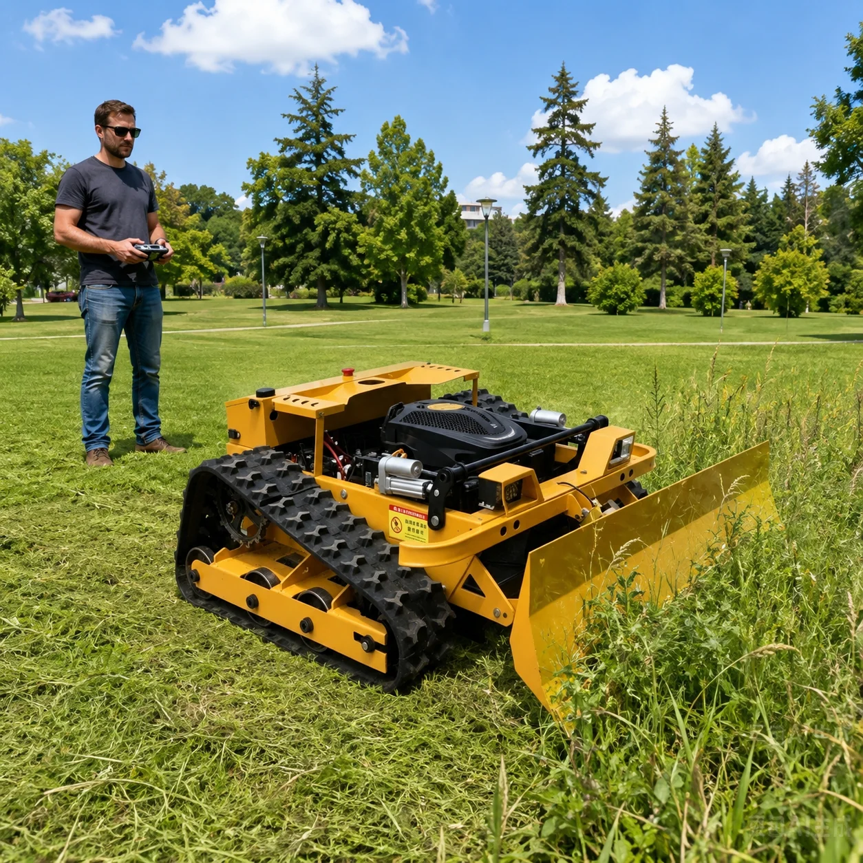 カスタマイズ可能なスマートリモコン式クローラー芝刈り機、果樹 - Smart Garden Box のレビューと価格