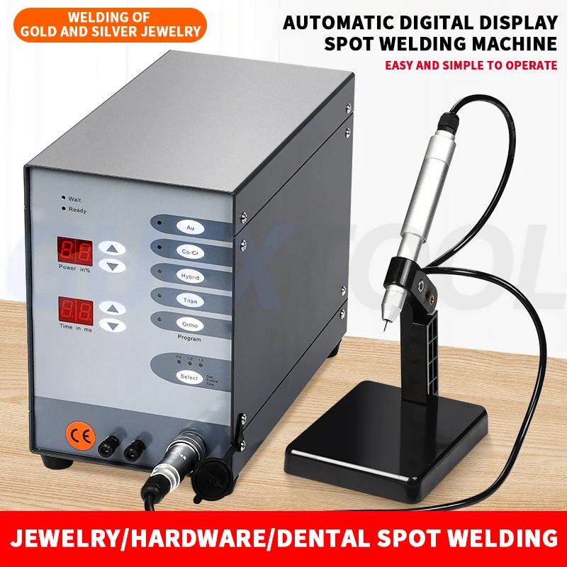 High Power Jewelry Spot Welding Machine Spot Welder Automatic Numerical Control Pulse Argon Arc Welder For Soldering Jewelry DIY
