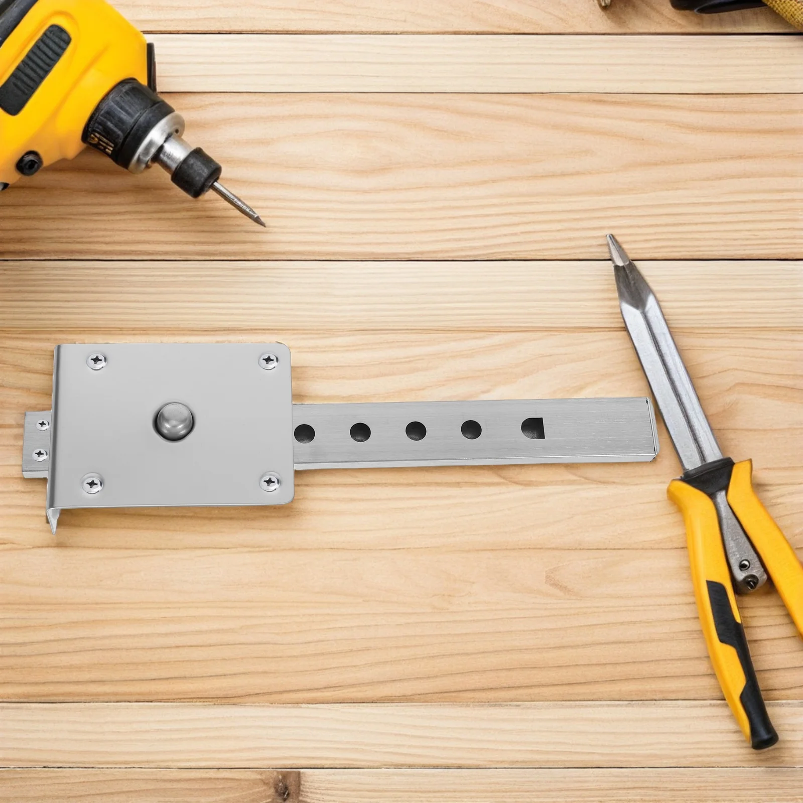 

Stainless Steel Salon Chair Headrest Bracket Professional Barber Chair Accessories Durable Minimalist Design Adjustable Support