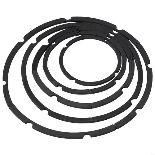 Imagen 2 del producto Almohadillas de espuma para altavoz Woofer, 4/5/6, 5/8/10/12/15/18 pulgadas, 4 orificios, 8 orificios, anillo de junta, Accesorios de reparación de altavoces, carcasa de altavoz de esponja DIY