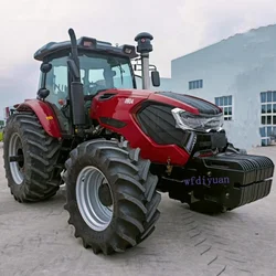 China: 240hp 4x4 AC Cabin wheels farm tractors for traktor agricultural trator