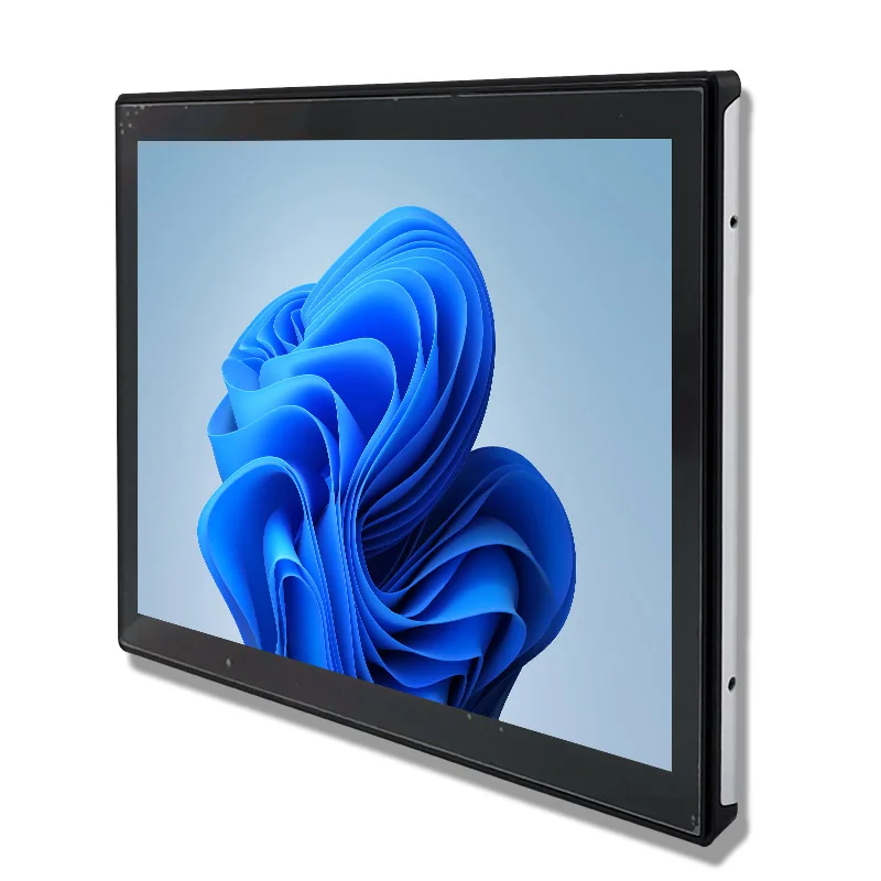 19 Inch Resolution 1280X1024 Industrial Monitor  Capacitive Touch Screen Panel VGA HD-MI Signal Input  LCD Display