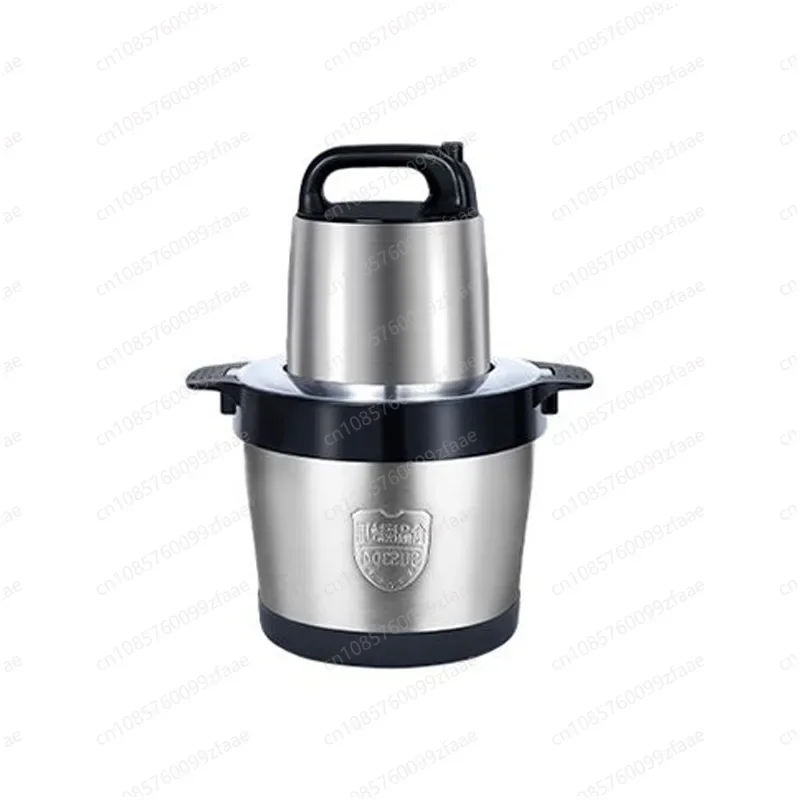 

6-liter electric meat grinder, large capacity, vegetable and garlic mixer, household electric stainless steel meat grinder