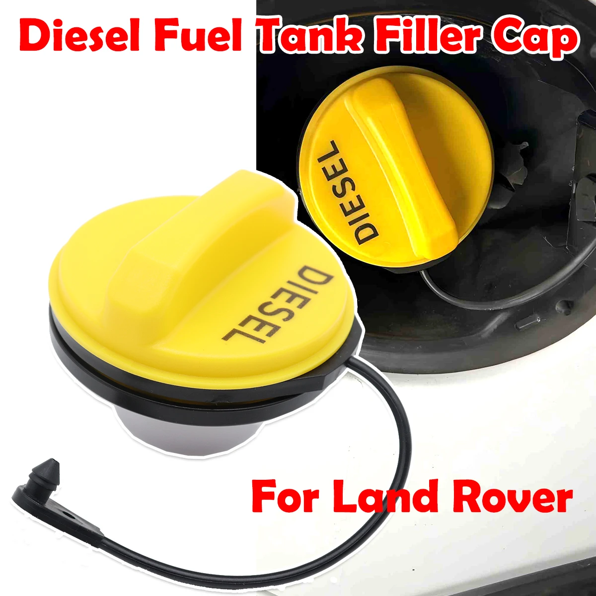 

LR053666 Diesel Fuel Tank Filler Cap Cover Car Accessories parts For Land Rover Range Rover Sport L320/TDV6 L461 2005 2006-2025