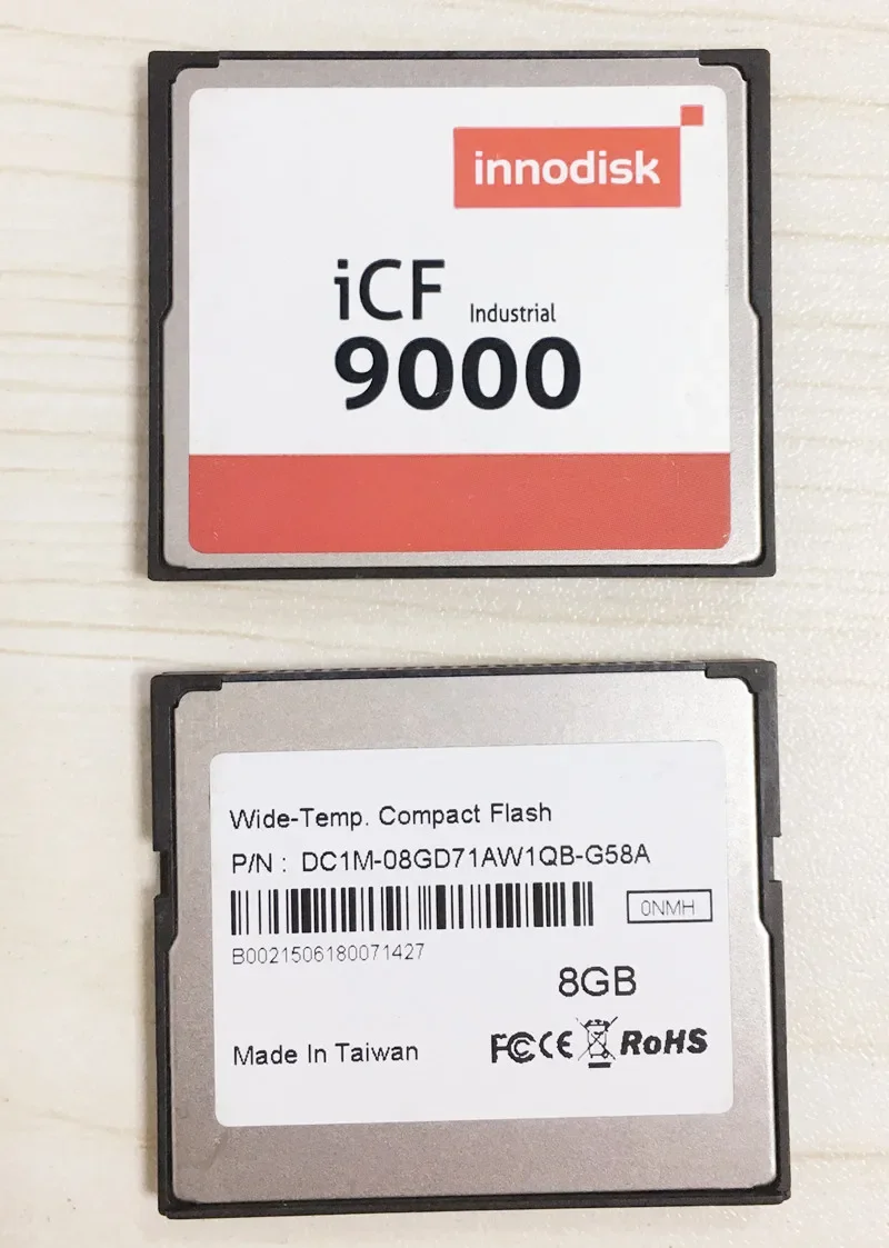 ICF9000 CF 8G industrial grade wide temperature SLC CNC machine tool equipment storage card