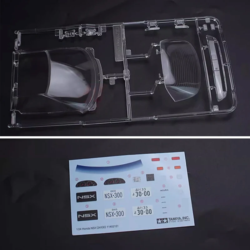 TAMIYA – kit de modèle de voiture à assembler en plastique, 24100 NSX Roadster, moteur intégré 1/24, jouet de Collection DIY