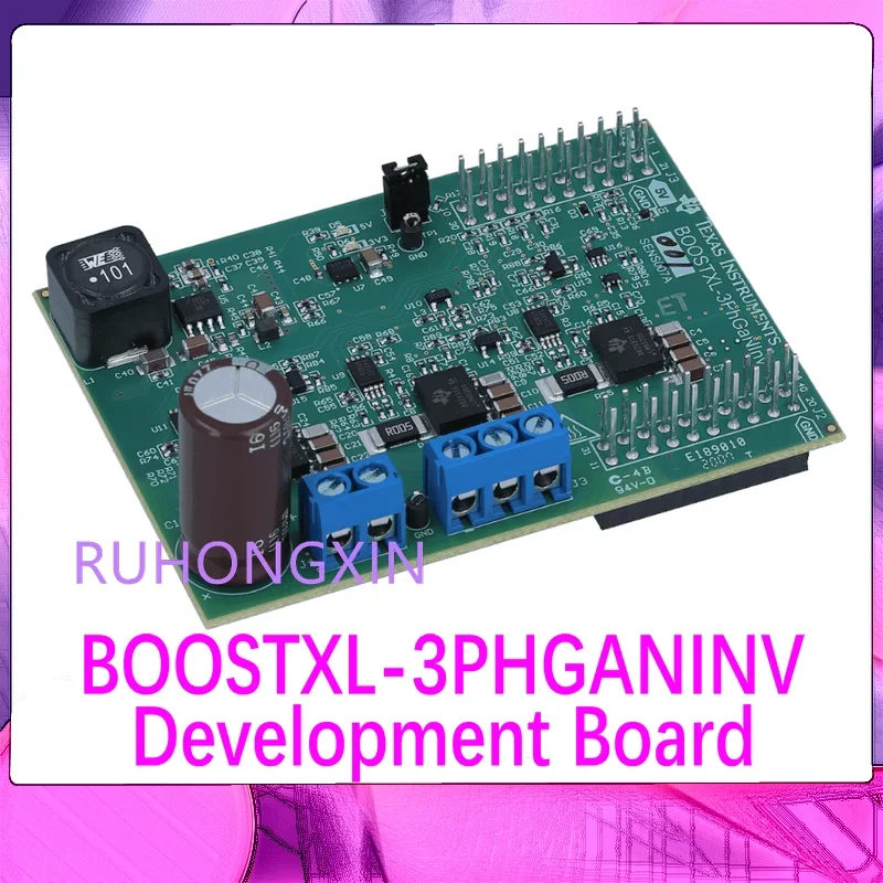 BOOSTXL-3PHGANINV 48V evaluation module for phase current detection of inline motors