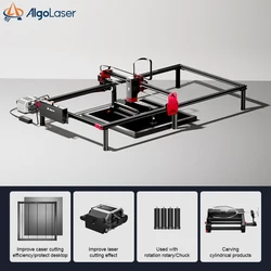 10W Laser Engraver Cutter Easy to Operate Making Christmas Gifts Personalized Gifts Business Cards DIY CNC Machine for Wood